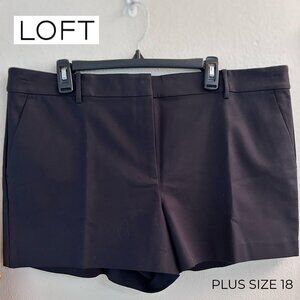LOFT Black Riviera Shorts – Size 18